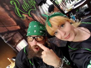 Custom Tattoos auch auf Conventions: hier in Dortmund 2017.