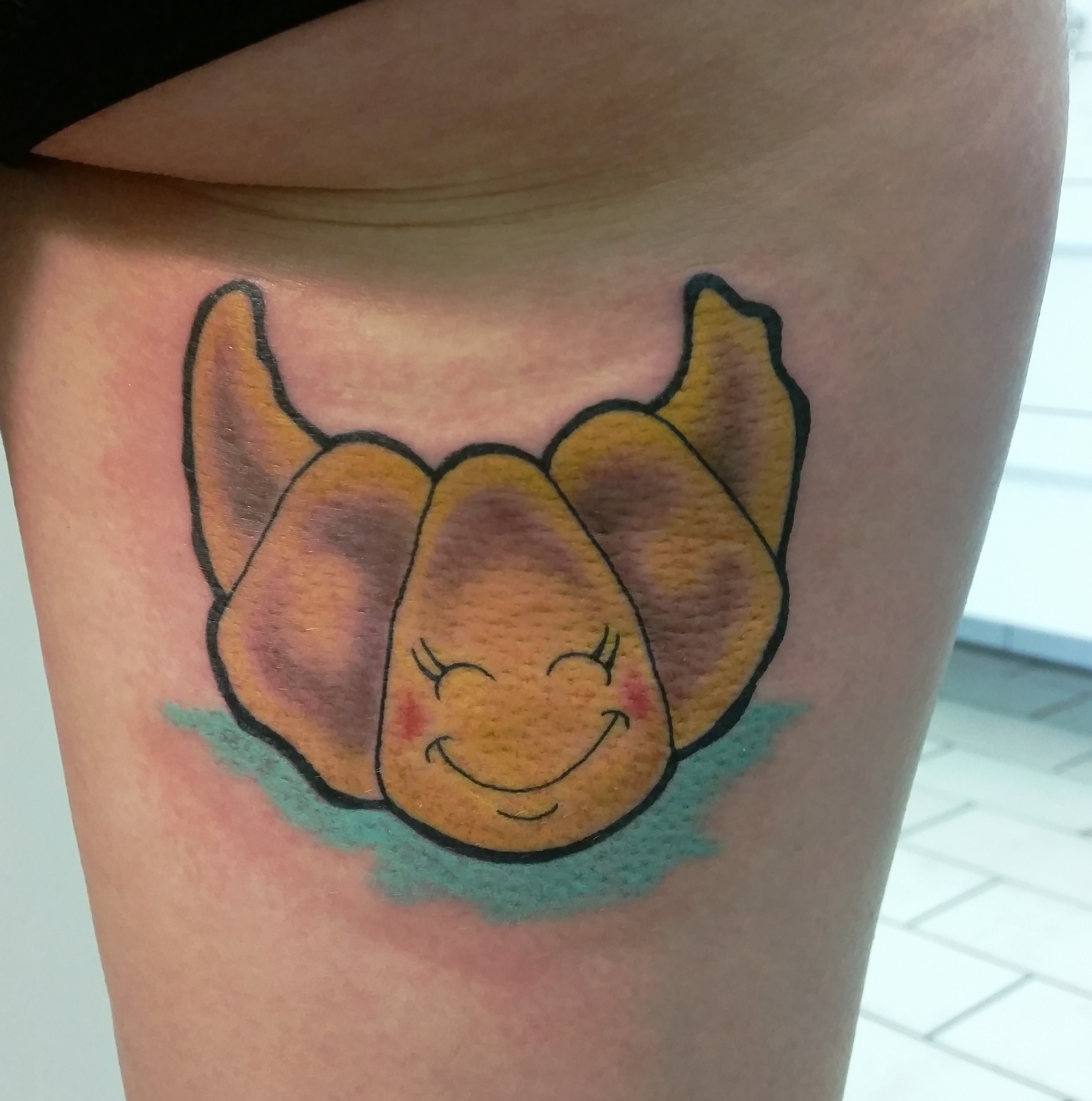 Croissant Tattoo Wannado von Betty aus dem Nadelwald Siegburg Köln Bonn